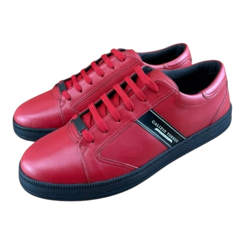 Galizio Torresi Men size  9 440700 Leather Sneakers